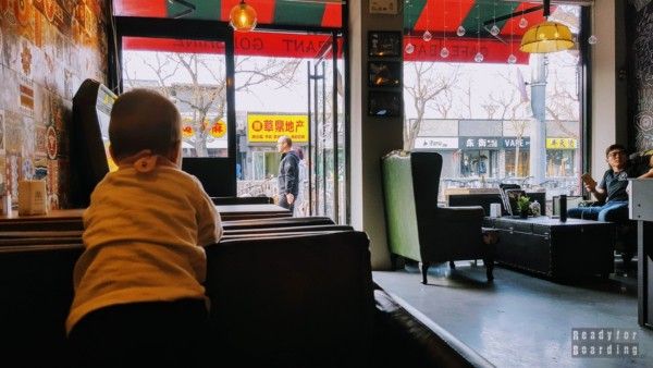 A café in Beijing