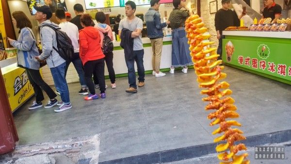 Street food, hutongs in Beijing