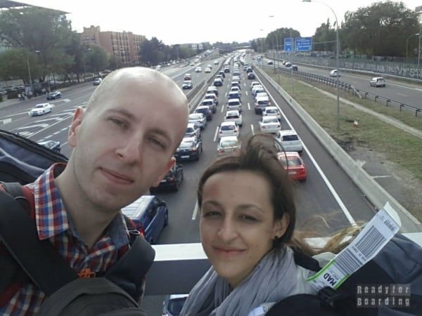 Traffic jams in Madrid - Journey to the Caribbean