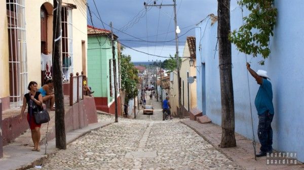 Cuba - a typical street