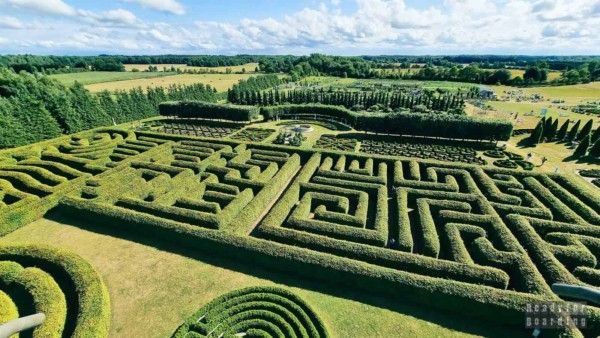 Labyrinth - Hortulus Spectabilis Gardens - Dobrzyca, Koszalin