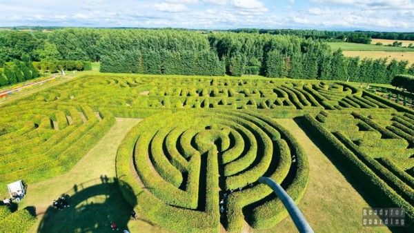 Labyrinth - Hortulus Spectabilis Gardens - Dobrzyca, Koszalin