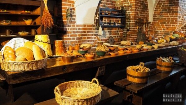 Malbork - The convent kitchen