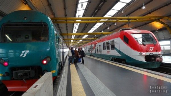 Trains at Rome airport, Rome-Fiumicino Leonardo da Vinci Airport